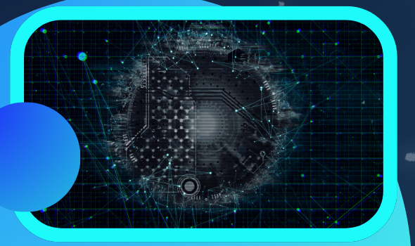 Network grid over a digital processor