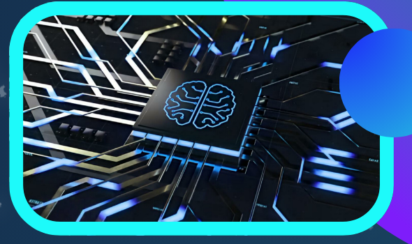 AI processor on a circuit board